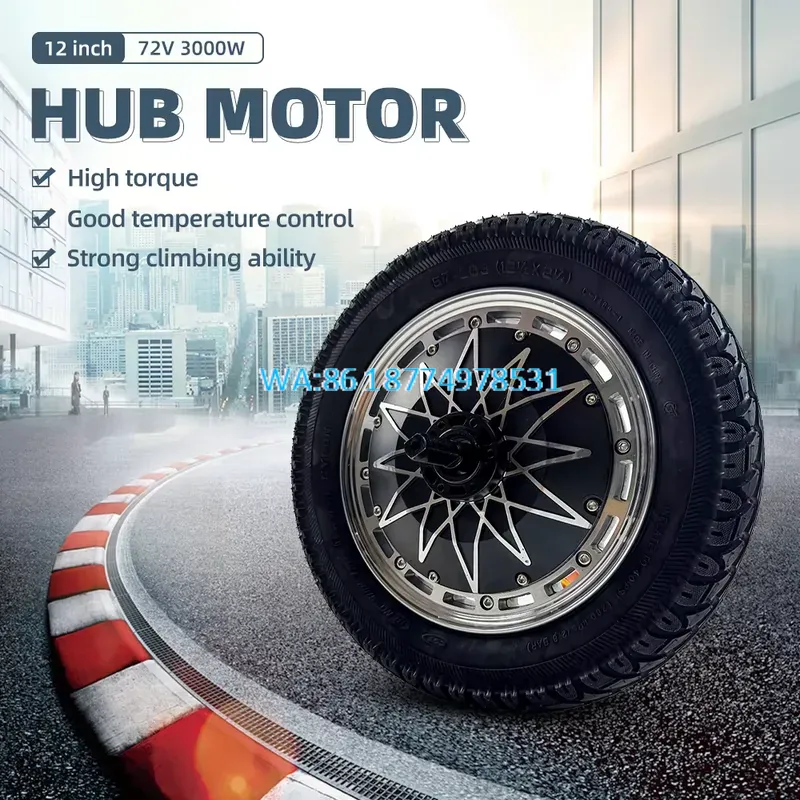 Wmwmnu for 12 Inch Bldc Hub Mo - 5000W Hub Motor Kit 72V 评论和价格